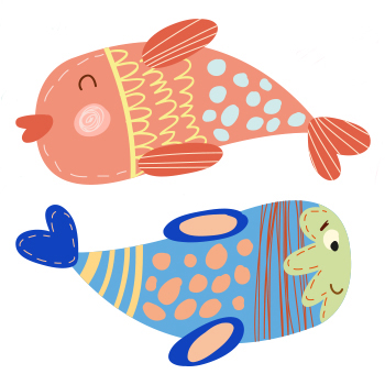 Lapsihoroskooppi: kalat